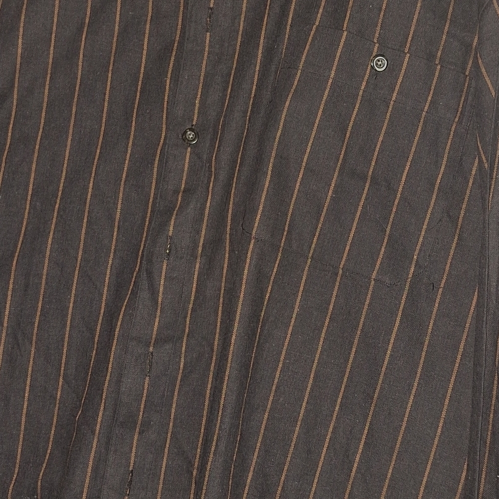 Johnston and Murphy Handcrafted Men's Button Down Long Sleeve Shirt Size XXL-NWT - Picture 5 of 9